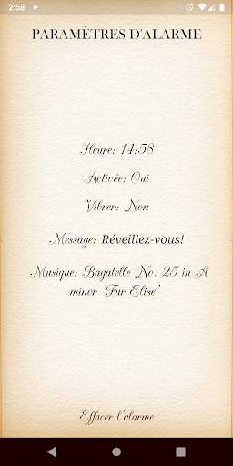 Réveil de musique classique screenshot 8