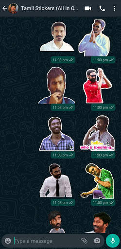 Tamil stickers for WhatsApp screenshot 8