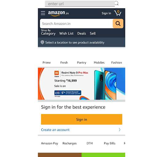 Browser app screenshot 5