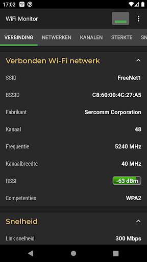 WiFi Monitor: analyser van Wi-Fi-netwerken screenshot 1