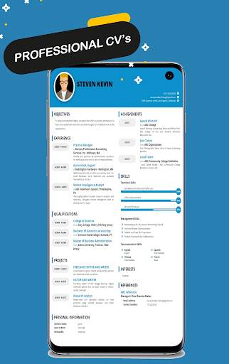 Resume Builder App & CV Maker screenshot 1