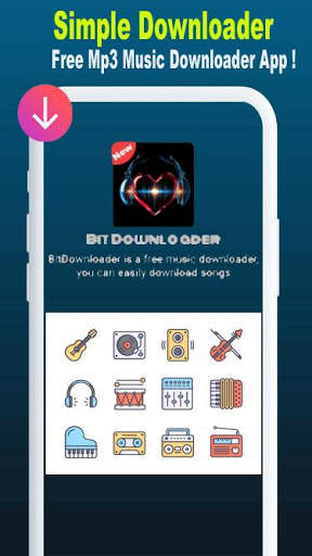 Bit Music Downloader - Free Mp3 Downloader screenshot 1
