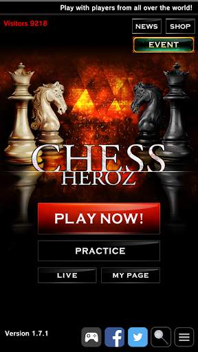 chess game free -CHESS HEROZ screenshot 1
