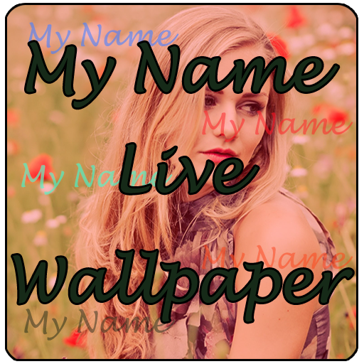 My Name Photo Live Wallpaper icon
