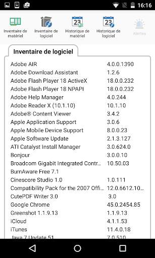 Console de NetSupport DNA screenshot 2