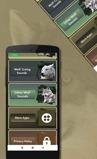 Wolf Sounds - Wolves Howling Ringtone screenshot 2