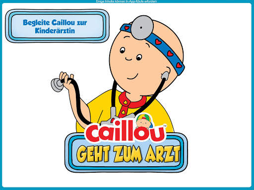 Caillou geht zum Arzt screenshot 6
