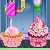 Colorful Cupcake Maker Factory: Bakery Shop Games 1.0