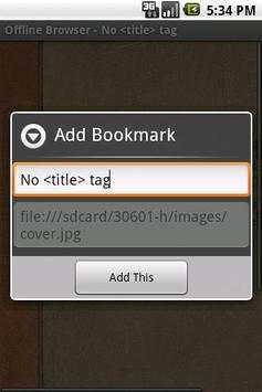 Offline Browser for HTML screenshot 3
