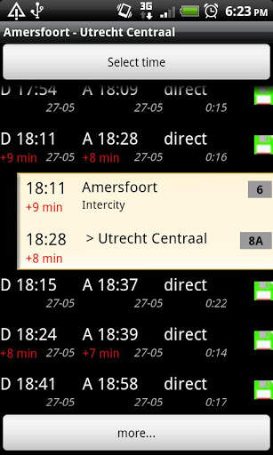 SnelTrein screenshot 2