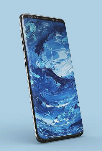 Blue Aesthetic Wallpaper Offline screenshot 5