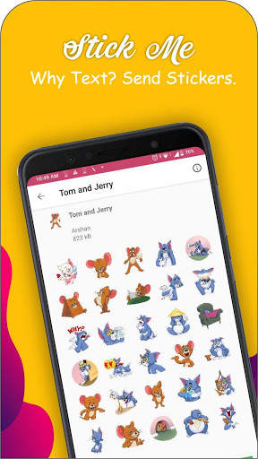 Stick Me : Love & Friendship Stickers For Whatsapp screenshot 3