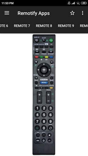 Sony TV Remote Control (20 in 1) screenshot 4