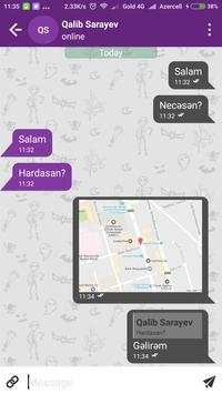 Azercell Messenger screenshot 4