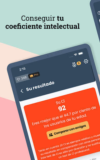 Test de CI (español) screenshot 8