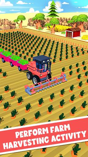 Harvester King 2021-Tractor Farming Simulator USA screenshot 4