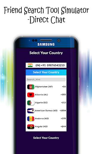 Friend Search Tool Simulator-Girl Phone Number app screenshot 6