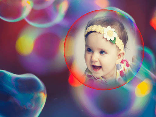 Bubble Photo Frames 1 تصوير الشاشة