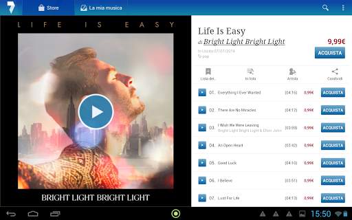 7digital Music per Android screenshot 14