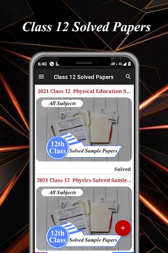 CBSE Class 12 Solved Papers 2021 (10 Year Papers) скриншот 1