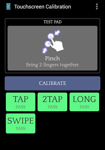 Touchscreen Calibration 5 تصوير الشاشة