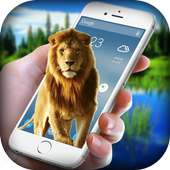 Lion on Screen Prank - Scary Lion Funny Joke