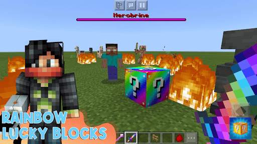 Lucky Block Mods for Minecraft PE - MCPE Addons screenshot 1