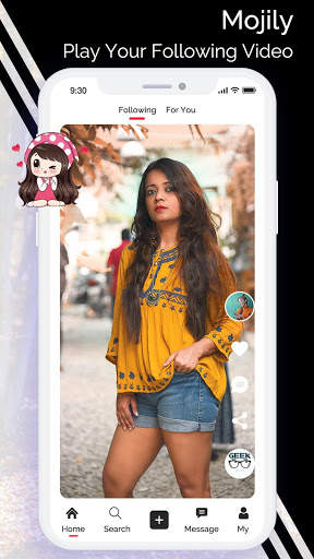 Mojily - Short Video Indian App screenshot 1