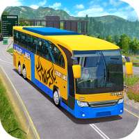 Passenger Coach Bus Driving 3d logo
