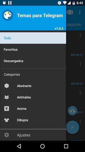 Temas para Telegram screenshot 3