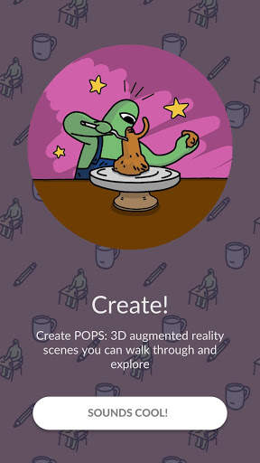 LARGE - Augmented Reality Messenger for ARCore screenshot 2