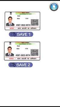 Fake Aadhar Card Maker Prank screenshot 3
