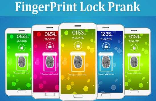 Fingerprint Lock Screen Prank скриншот 1
