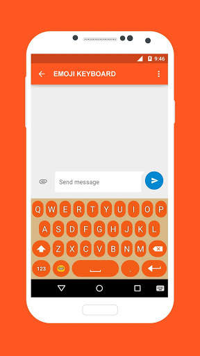 Round Emoji Keyboard Colorful Keyboard Themes screenshot 6