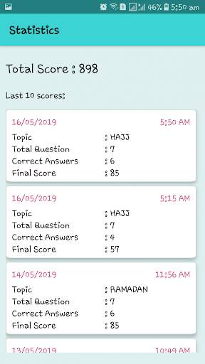 Islaah - The Islamic Quiz App screenshot 4