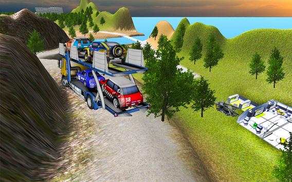 Off-road Car Transporter Truck screenshot 2