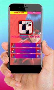 Ladybug Miraculous piano game screenshot 2