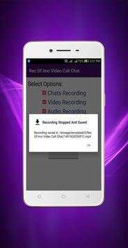 Rec Of imo Video Call Chat screenshot 4