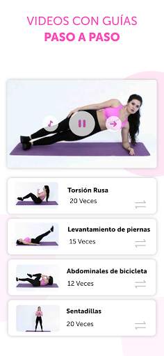 FitHer: Entrenamientos en casa screenshot 3
