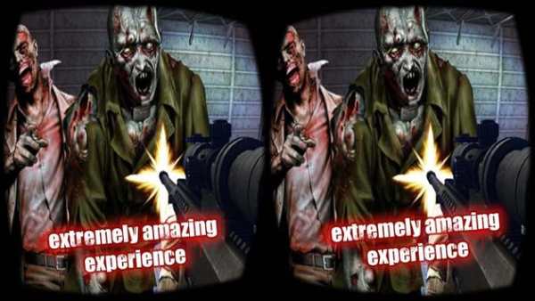 VR zombie berbahaya shooting screenshot 2