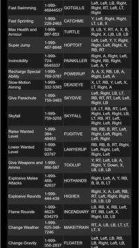 GTA All Cheats screenshot 4