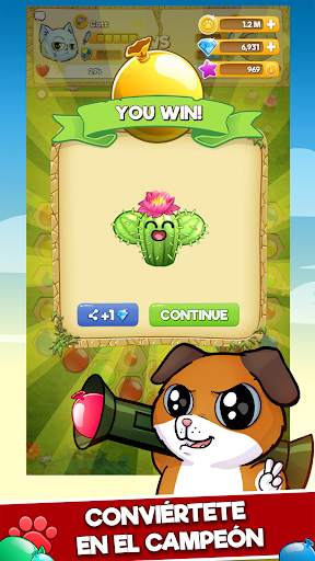 CUTE WARS PUZZLE BATTLE – Gatos vs Perros Match 3 screenshot 8