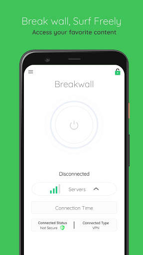 Breakwall VPN- Best Free Unlimited VPN for Android screenshot 1