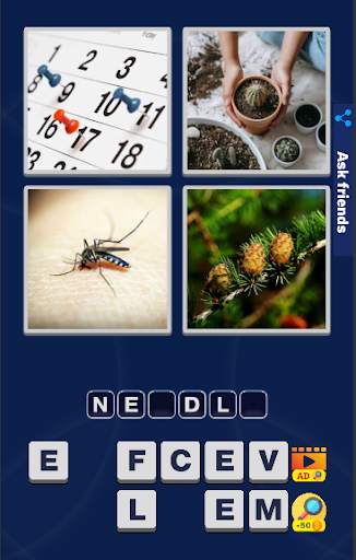 4 Pics 1 Word Quiz Game screenshot 6