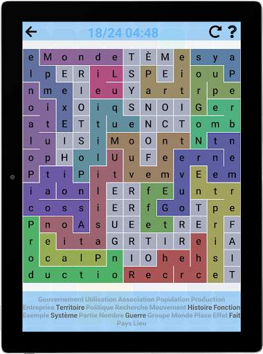 Mots Mêlés - Mots Cachés screenshot 10