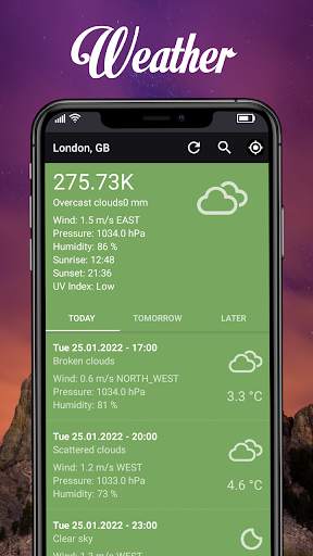 Smart Compass Sensor Android स्क्रीनशॉट 5