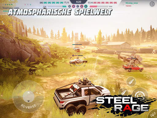 Steel Rage: Mech Cars PvP War screenshot 6
