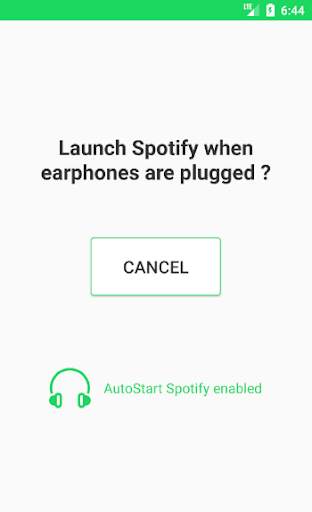 AutoStart Spotify screenshot 1