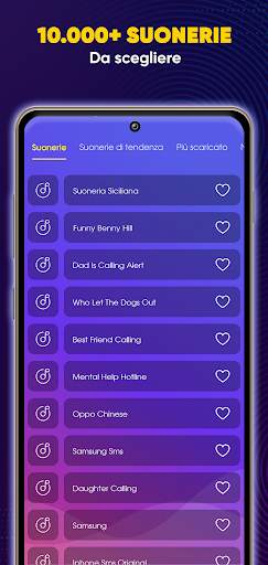 Suonerie per android screenshot 3