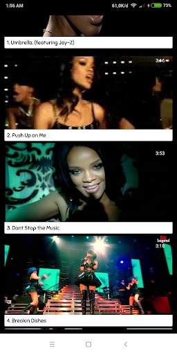 Rihanna Top Music Video screenshot 5